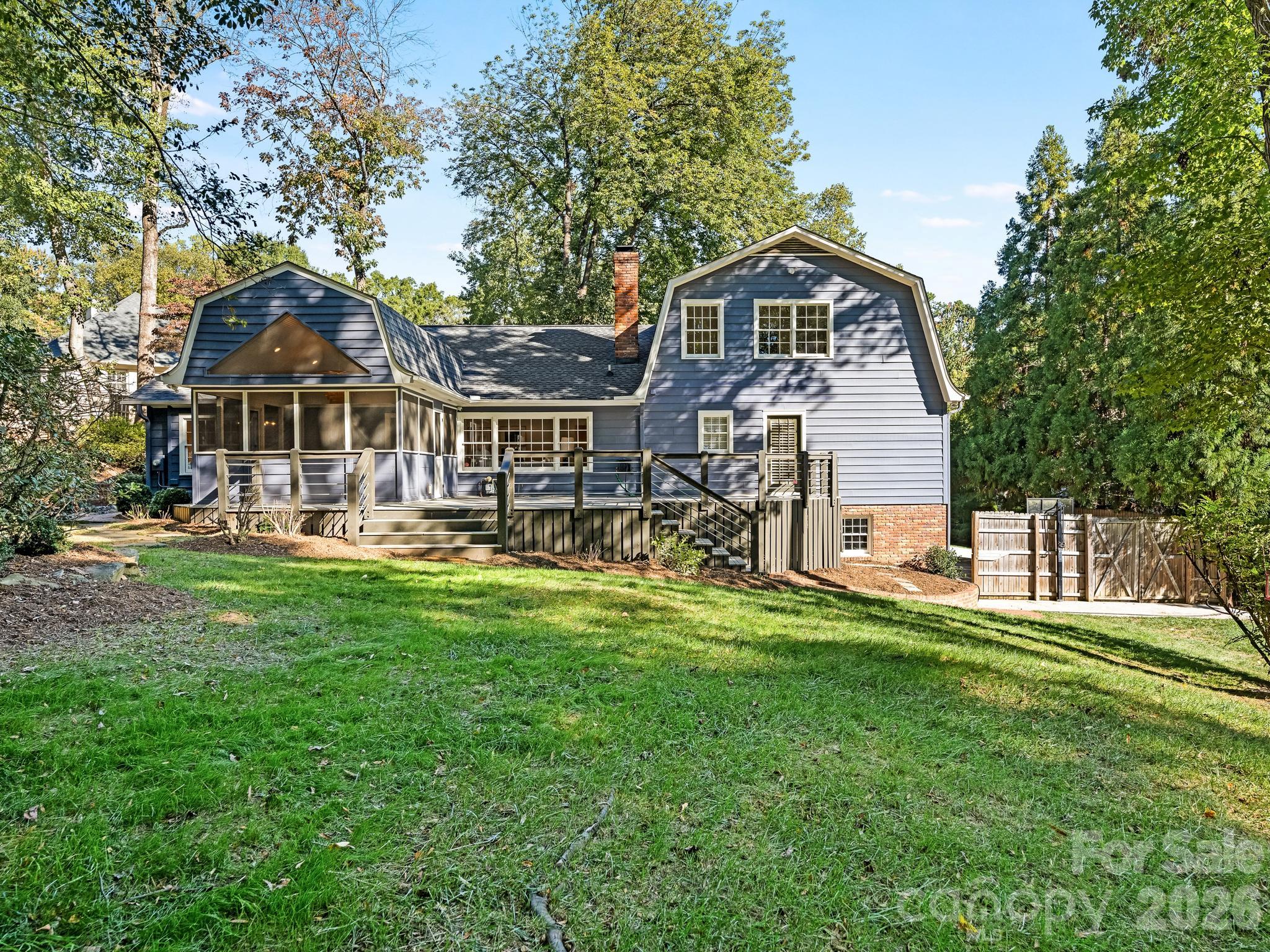 Rear Exterior - 424 Whitestone Road, Charlotte