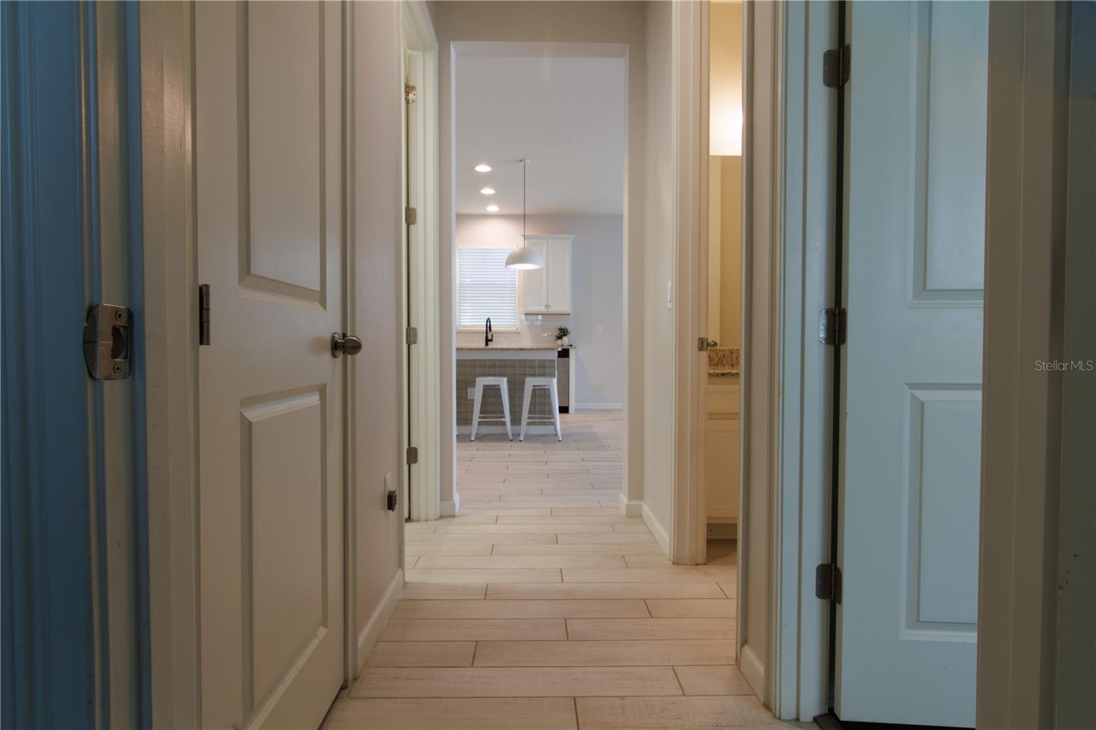 Dedicated hall for bedrooms, bath and utility room. - 1011 BETTER DAYS PL, VALRICO