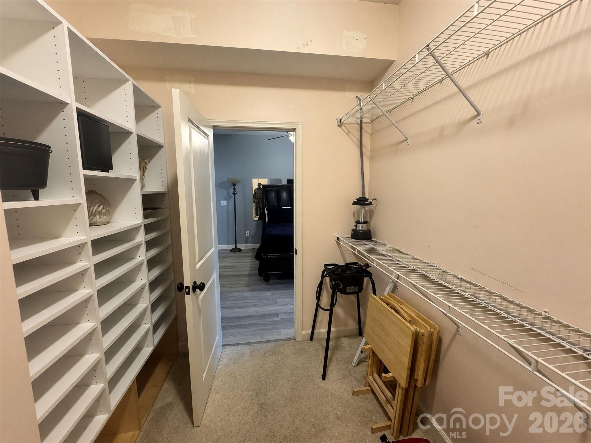 Basement Bedroom Walk in Closet - 3125 Kennys Street, Pineville