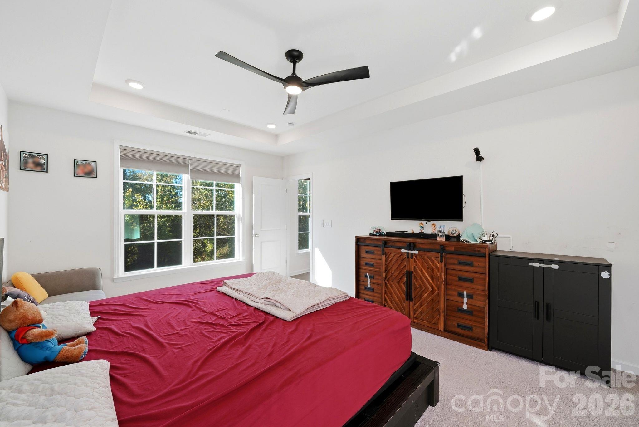 Main Level Primary with views of wooded backyard - 4603 Monument Valley Drive, Indian Land
