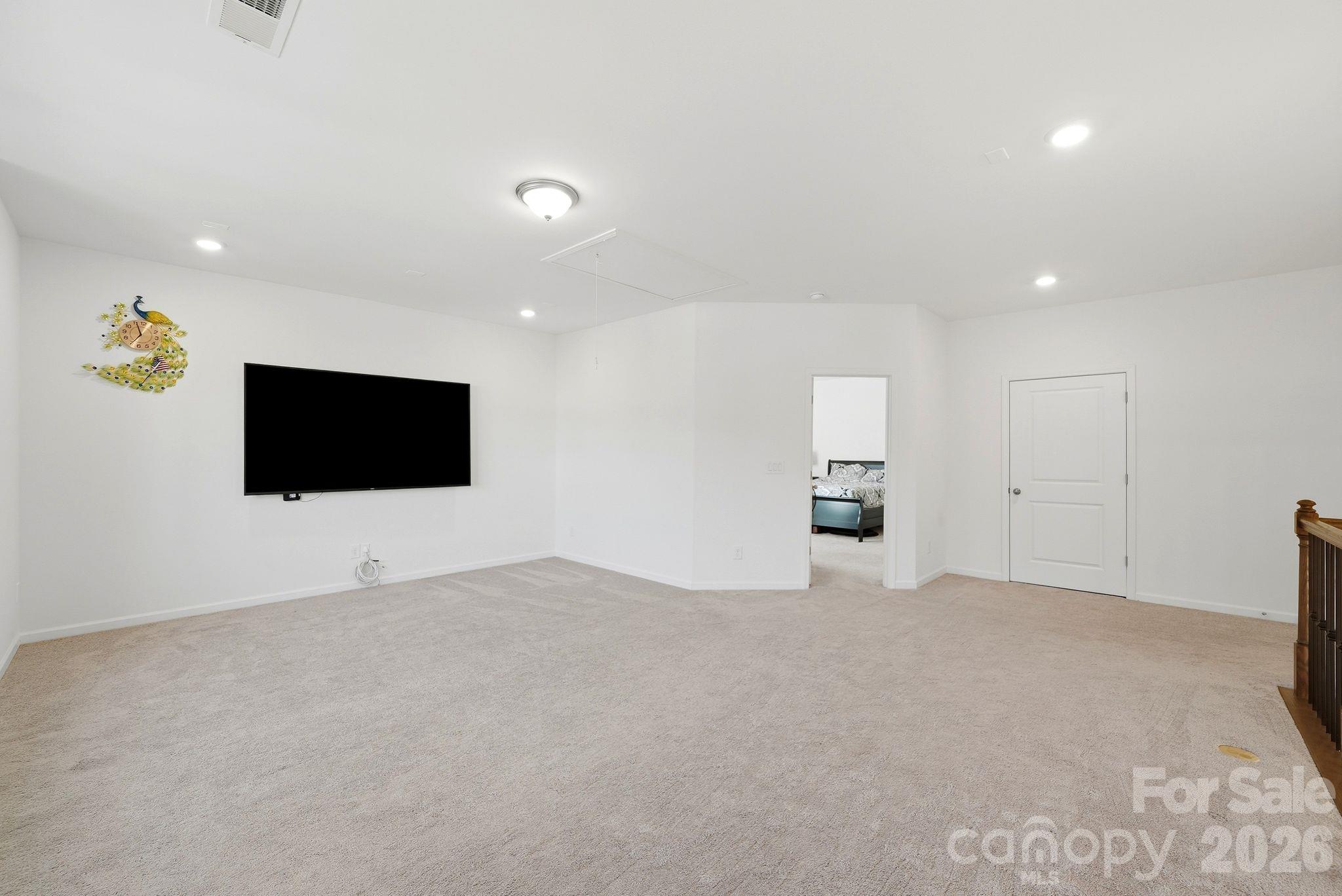 Large upstairs Flex Area that can be a playroom, 2nd living room or media/gaming area - 4603 Monument Valley Drive, Indian Land