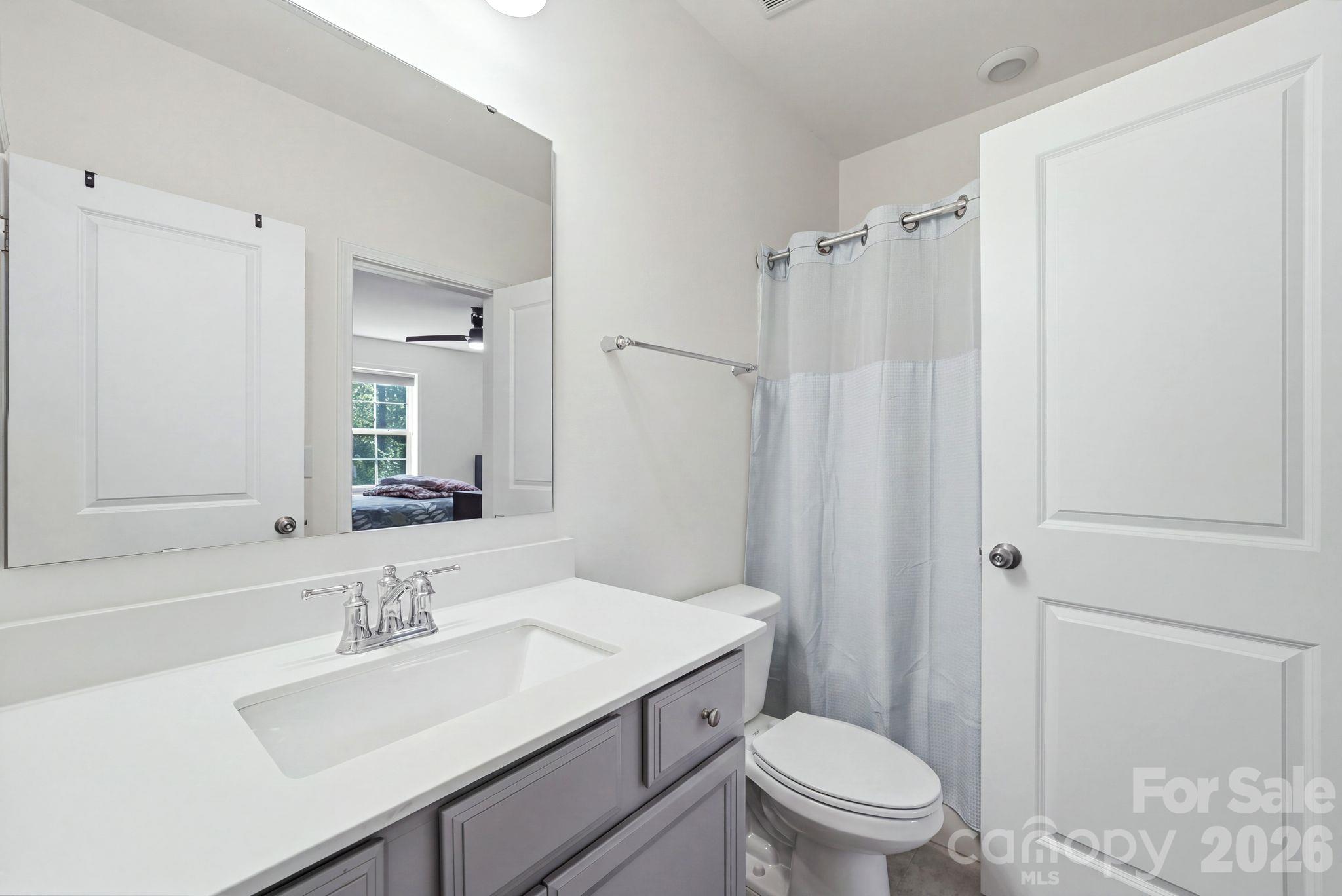 Basement full size bathroom - access to both bedroom and living room area - 4603 Monument Valley Drive, Indian Land