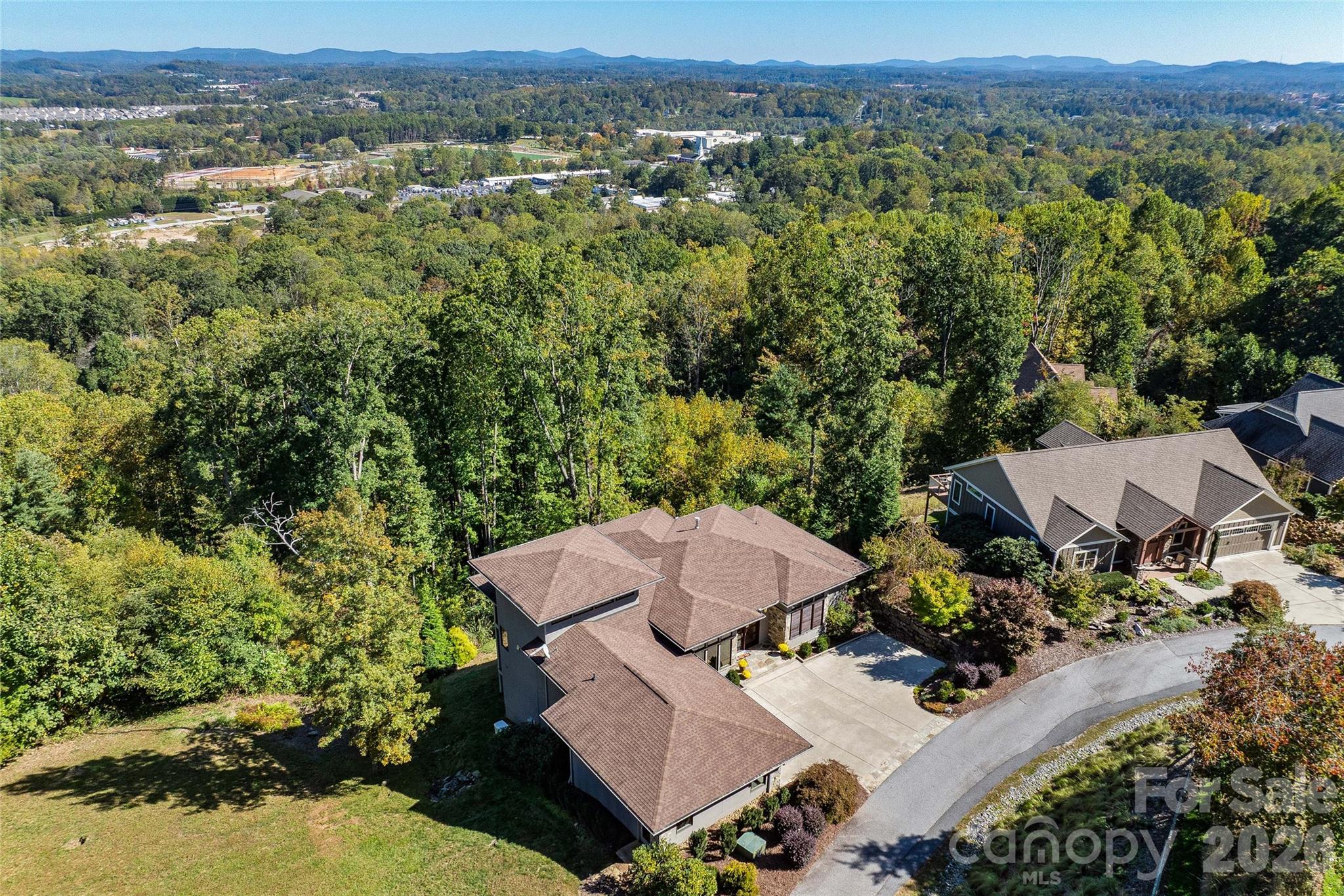 Aerial View of The Boulders Mountain Setting - 22 Quartz Trail, Hendersonville