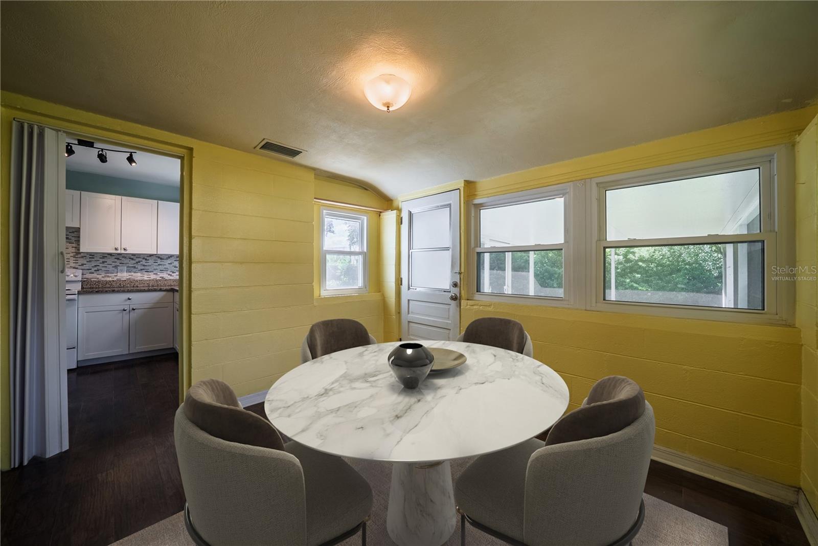 Dinette virtually staged. - 1622 TULANE ST, ORLANDO