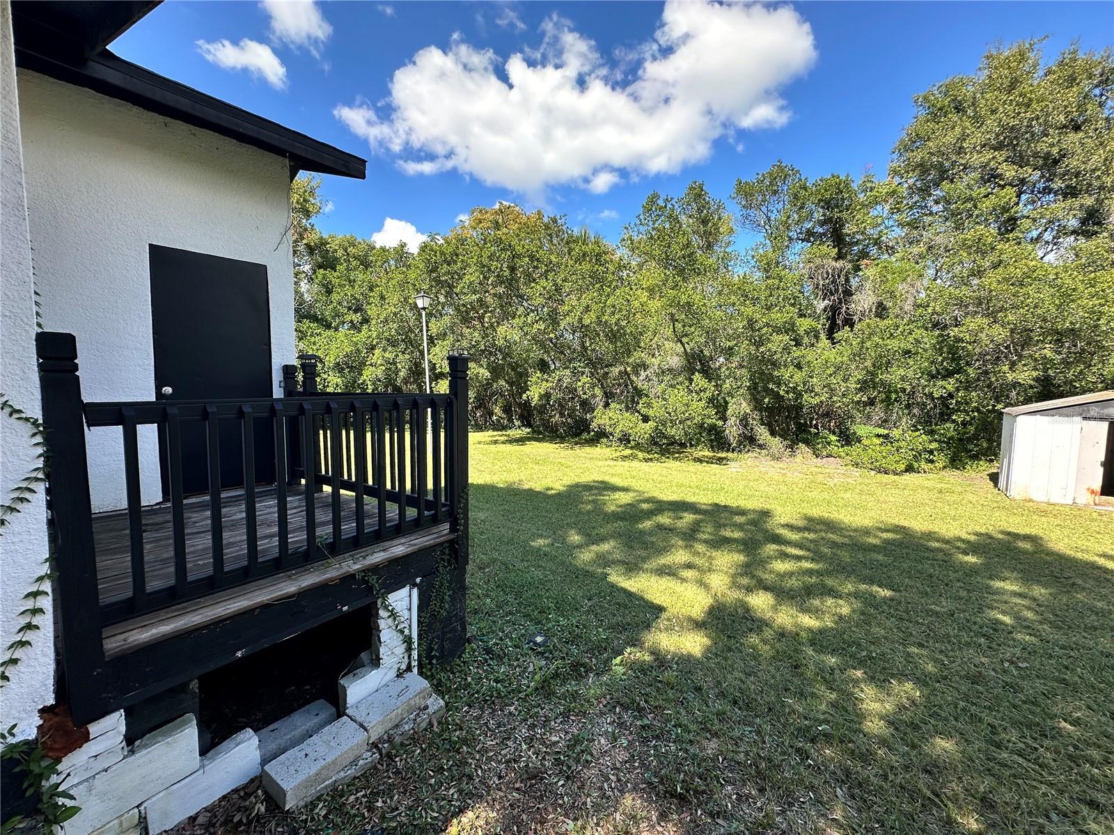 Deck off Primary Bedroom - 1208 BONAIRE DR, LEESBURG
