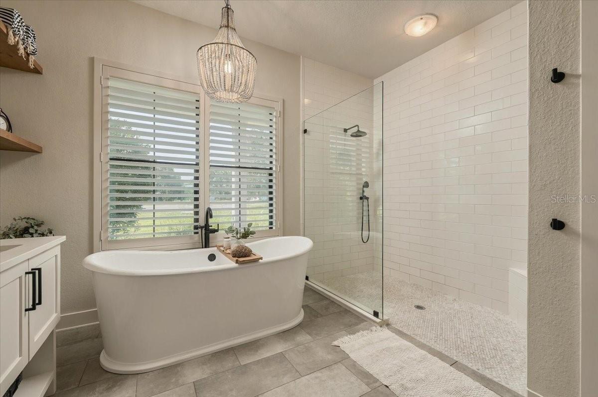 Soaker Tup / Walk In Shower - 888 TWIN OAKS LN, WINTER HAVEN