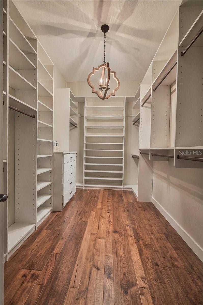 Primary Suite Closet - 888 TWIN OAKS LN, WINTER HAVEN