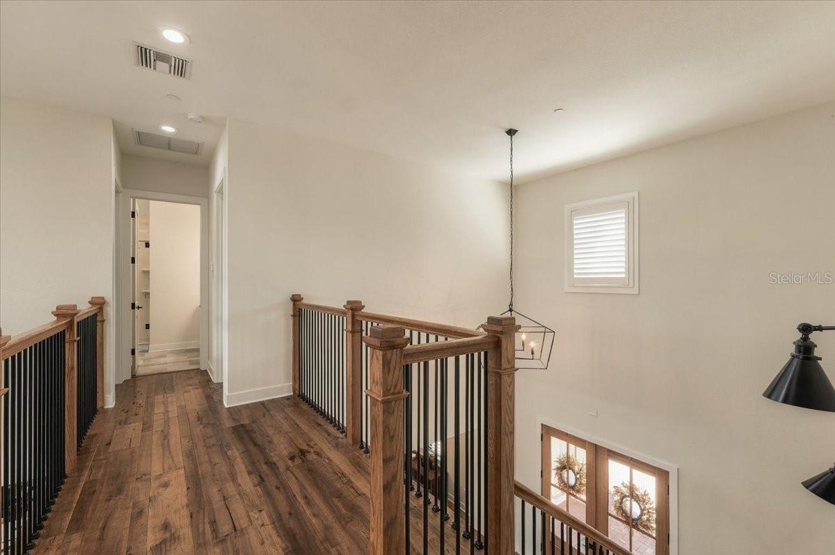 Architectural Catwalk Second Floor View - 888 TWIN OAKS LN, WINTER HAVEN