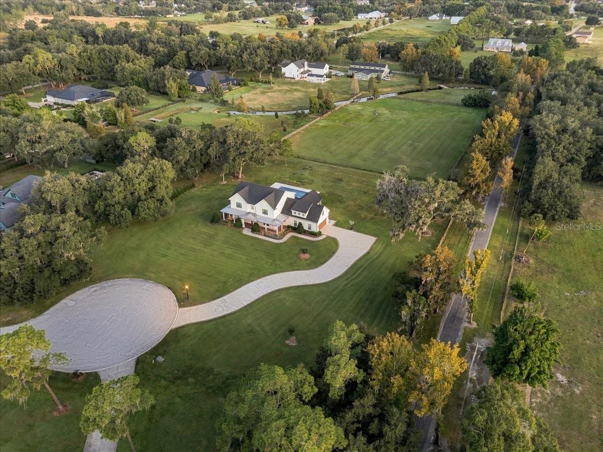 Aerial - 888 TWIN OAKS LN, WINTER HAVEN