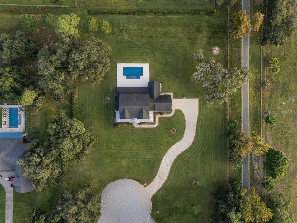 Aerial - 888 TWIN OAKS LN, WINTER HAVEN