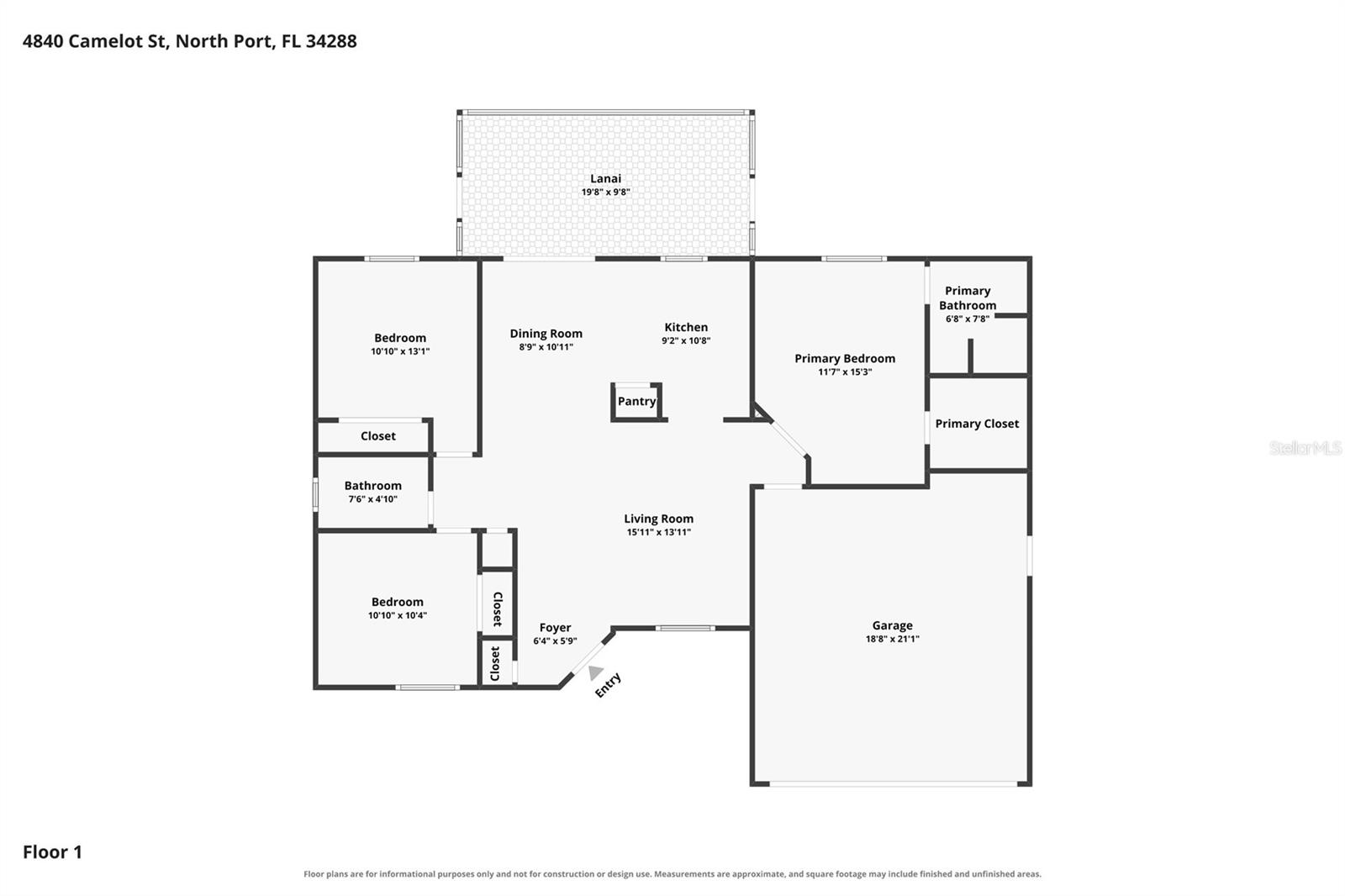 Single Family Residence at 4840 CAMELOT ST, NORTH PORT, photo 30 of 39