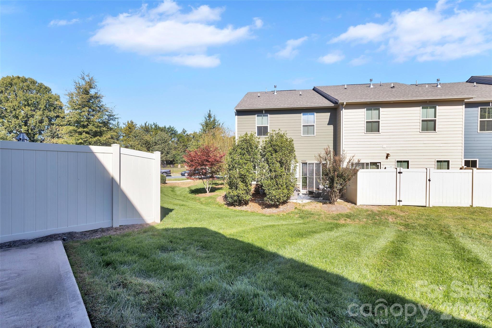 Open area behind home - 315 Pond Place Lane, Matthews