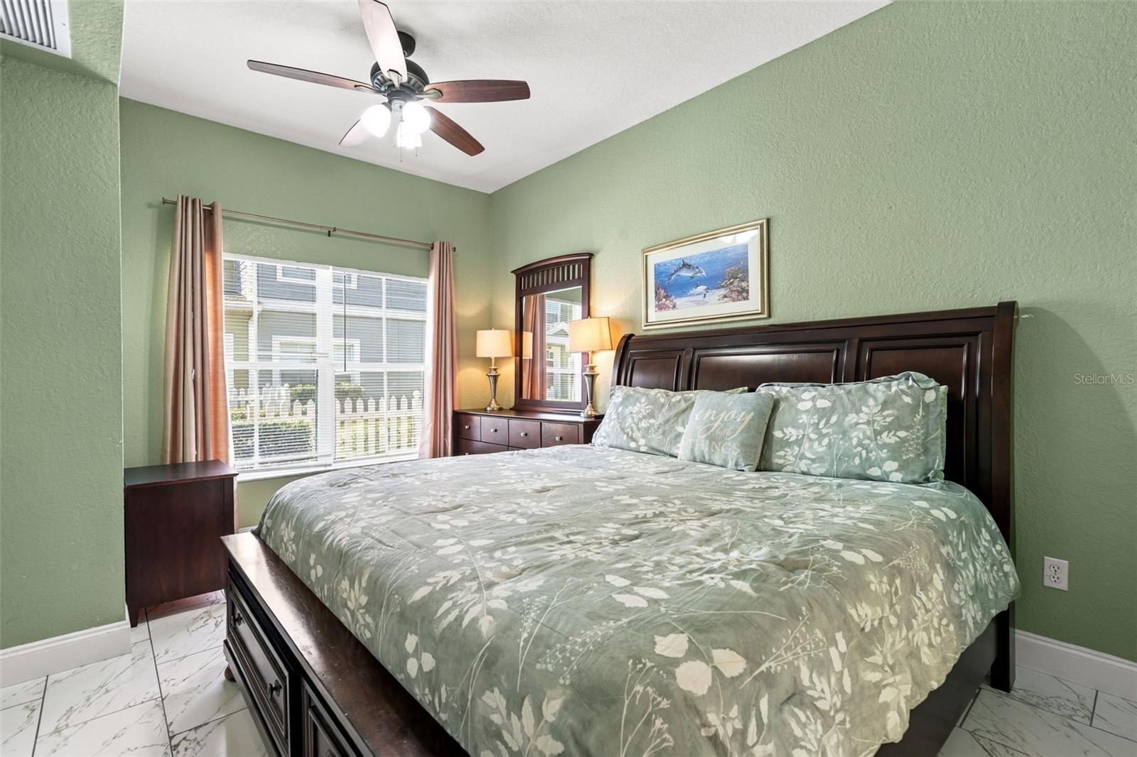 Primary Bedroom Downstairs. - 4600 YELLOWGOLD RD W #105, KISSIMMEE