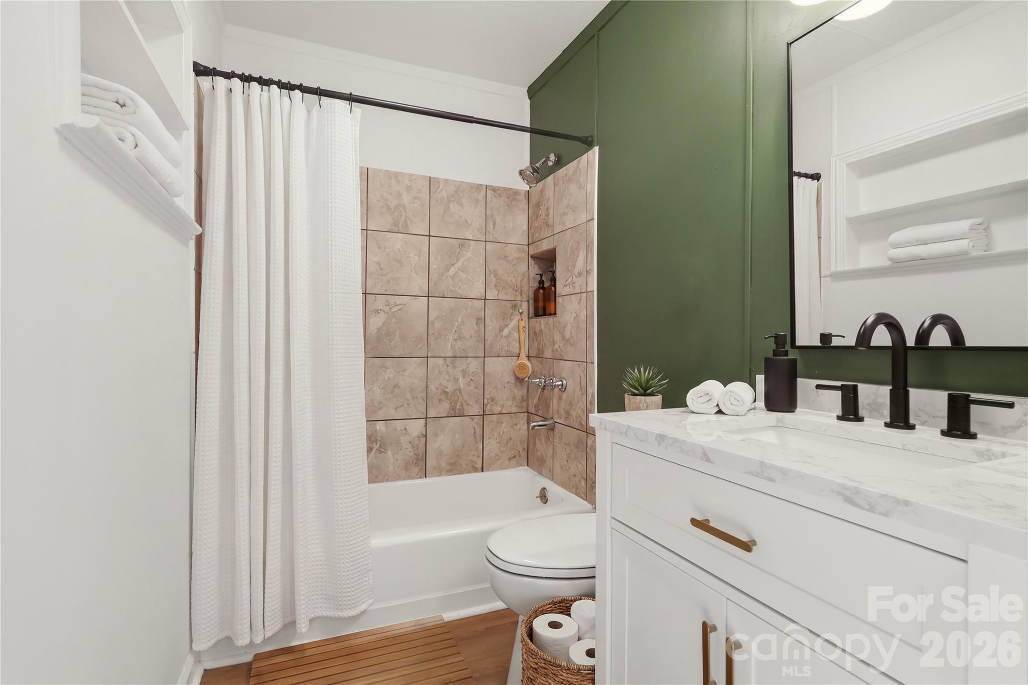 Virtually Staged-Furniture and decor digitally added. - 201 Morlan Park Road, Salisbury