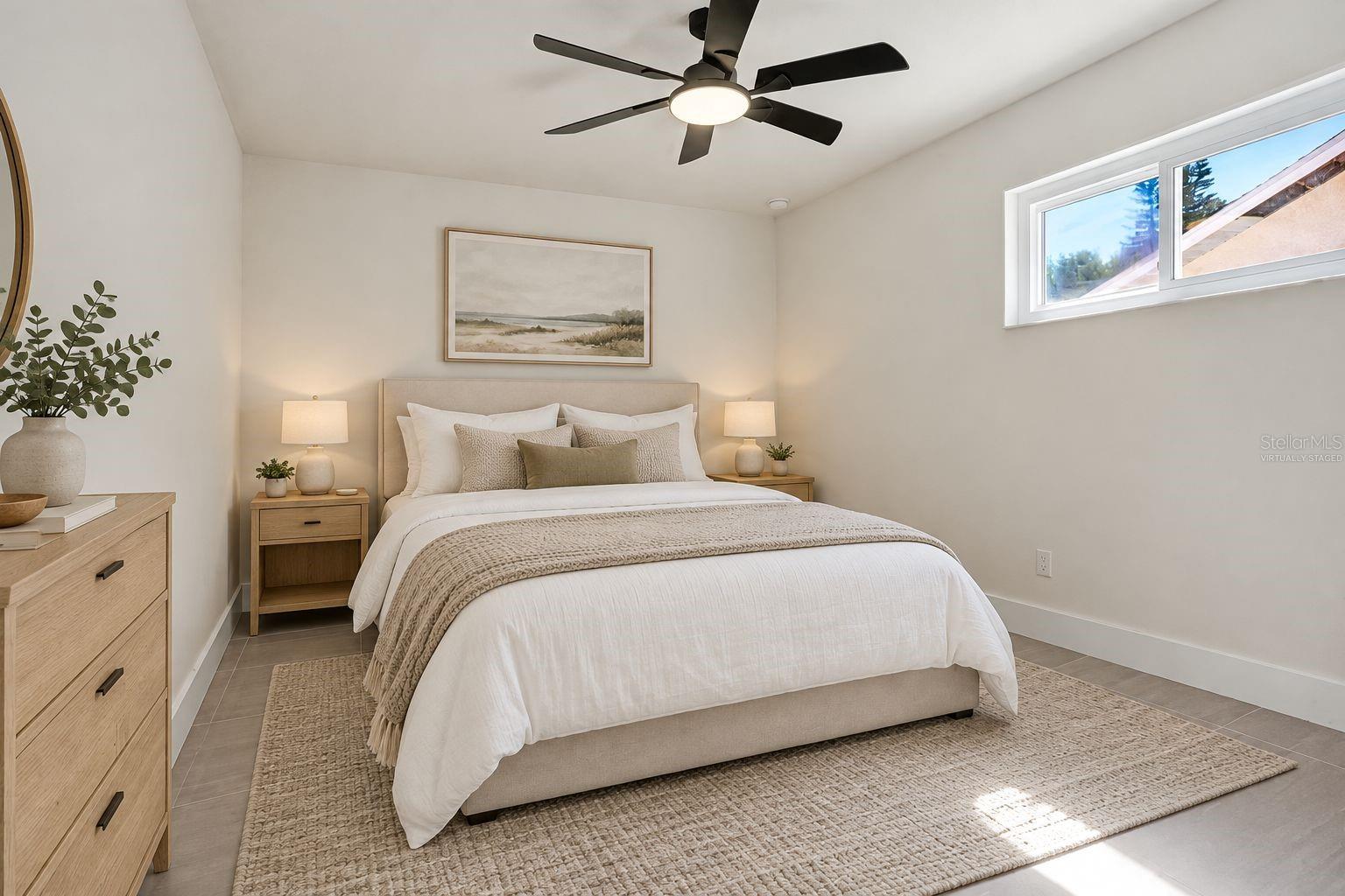 Virtually Staged Guest Bedroom 2 - 915 60TH ST W, BRADENTON