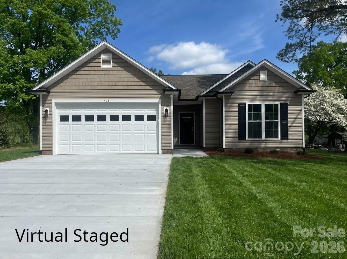 Virtual Staged Front Exterior - 403 E 21st Street, Kannapolis