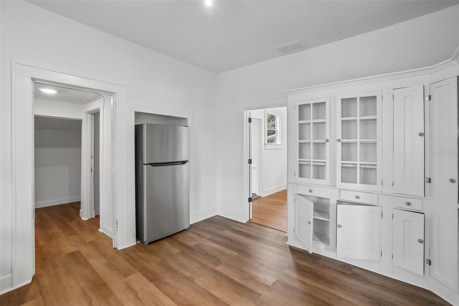 Kitchen - View of Built in Cabinets - 1533 E ELM RD, LAKELAND