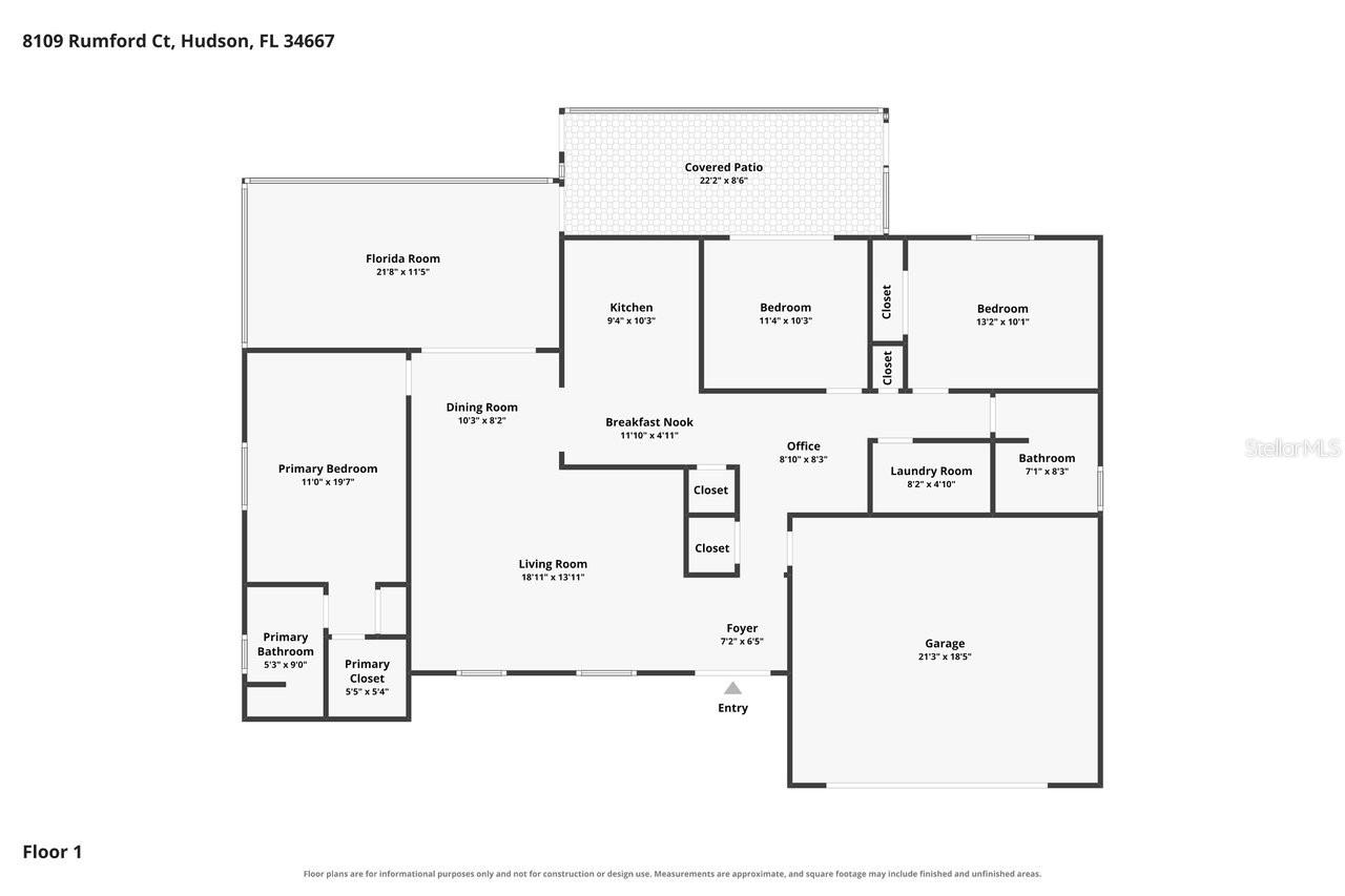 Floorplam - 8109 RUMFORD CT, HUDSON