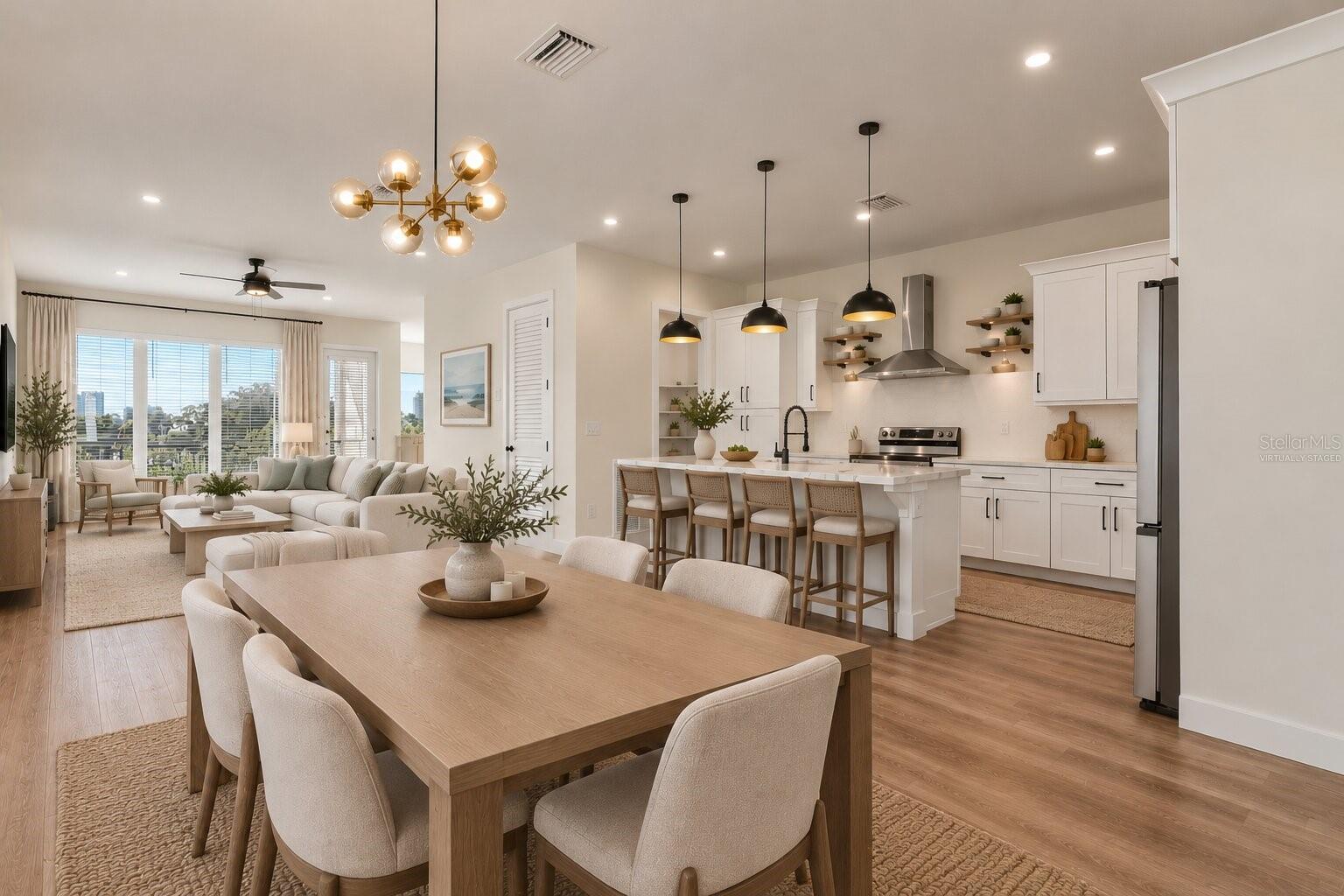 virtually staged - 120 E GLADYS ST #5, TAMPA
