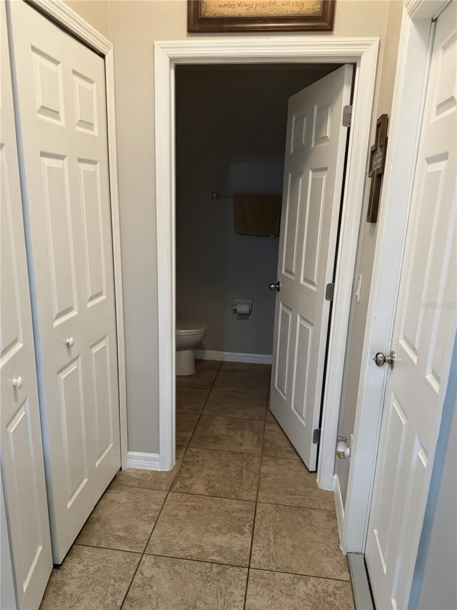 Laundry Area hall - 4854 POOLSIDE DR, ST CLOUD