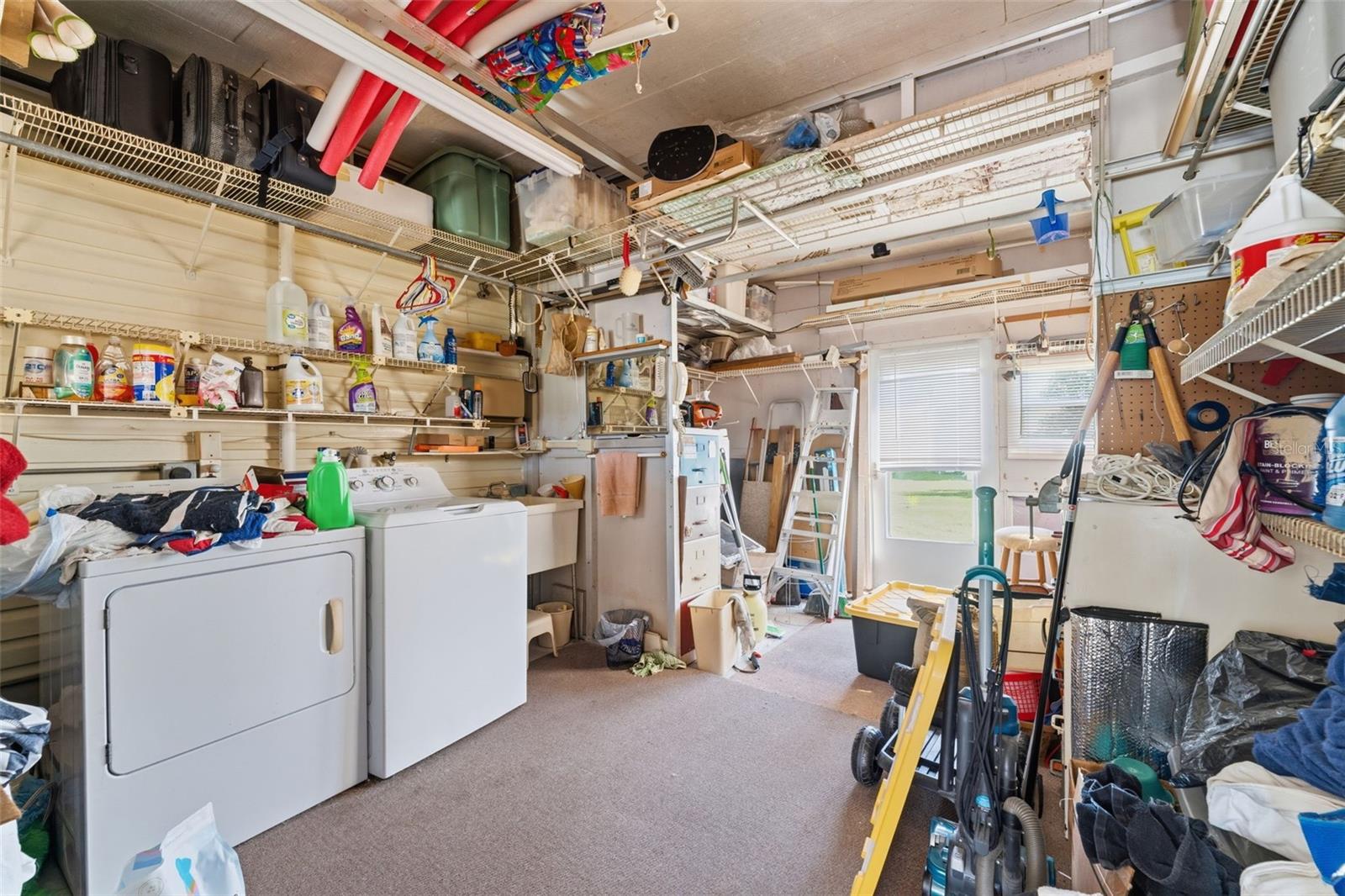 Everyone loves a roomy outdoor shed area for multiple purposes. - 576 PORTSIDE DR, NORTH PORT