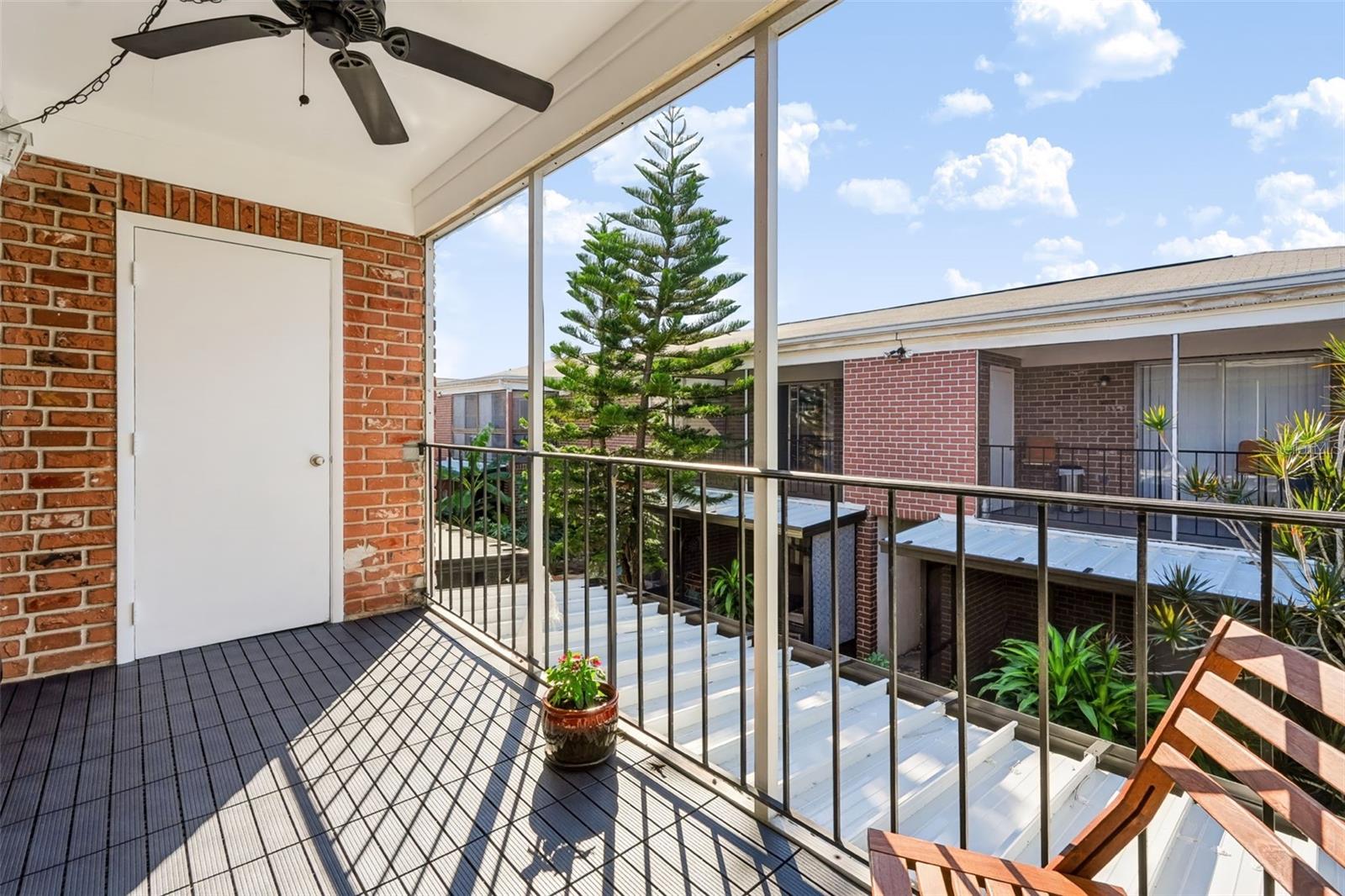 Balcony/Storage - 1162 84TH TER N #D, ST PETERSBURG