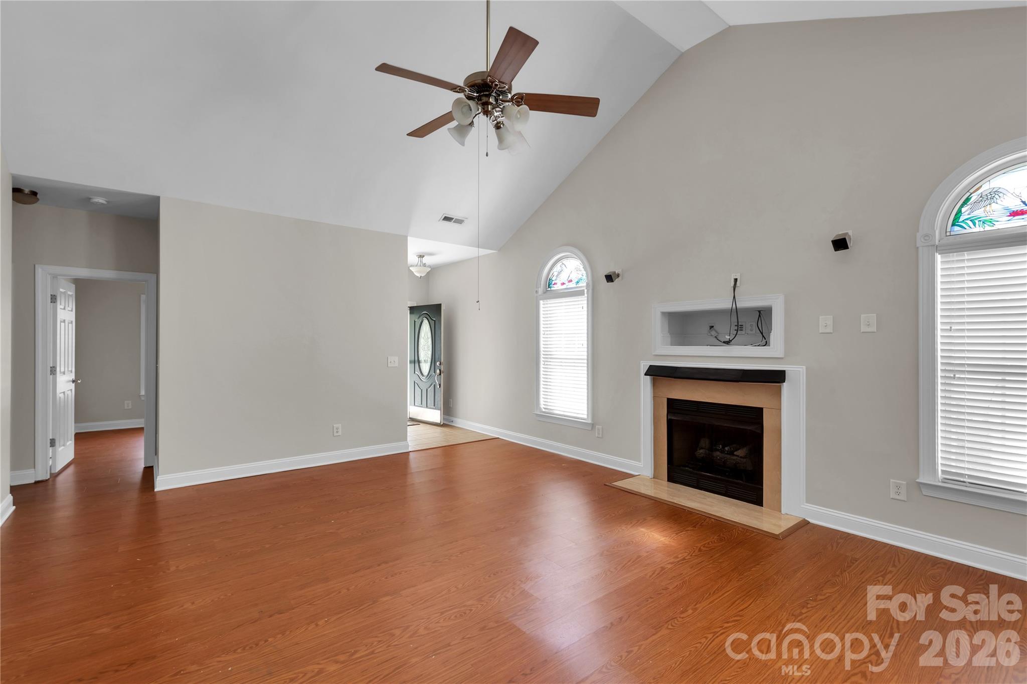 Great Room - Gas Fireplace - 1240 Saint Johns Avenue, Matthews