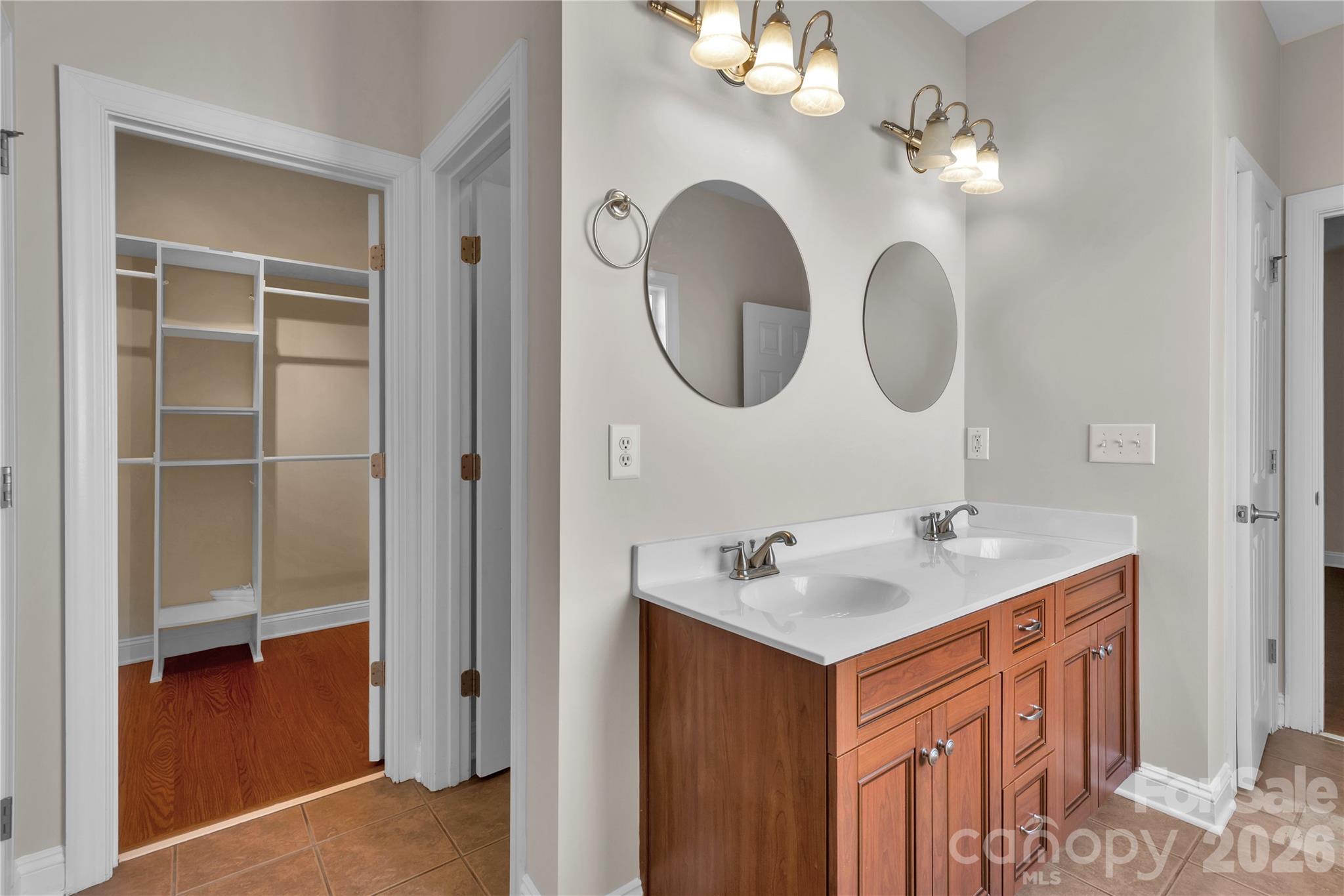 Primary Bath & large Walk-in closet - 1240 Saint Johns Avenue, Matthews