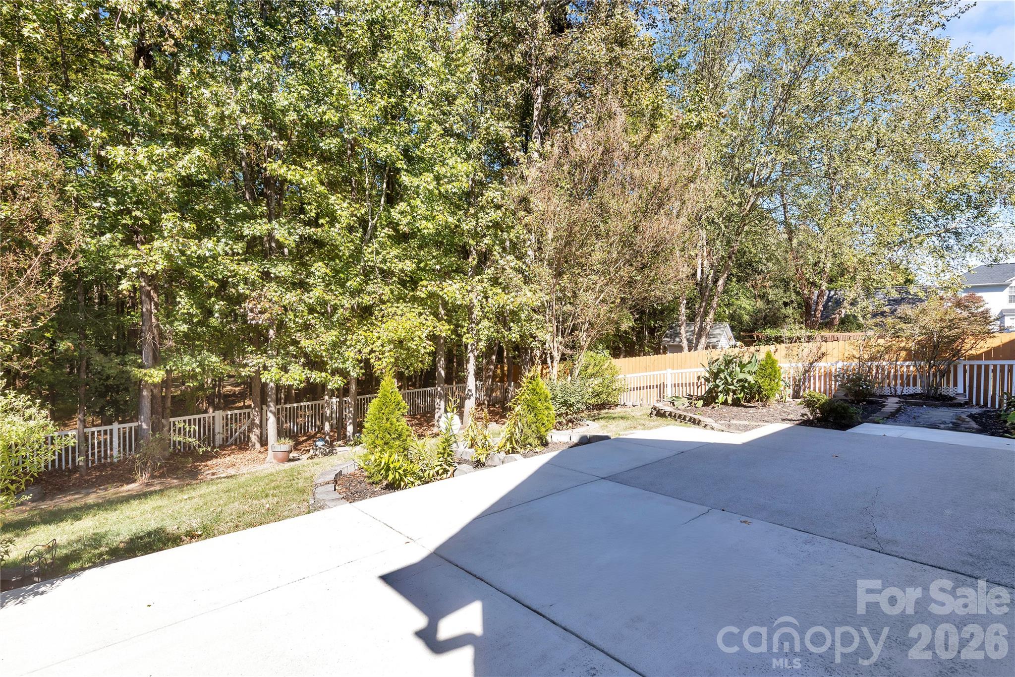 Extended Patio off of Sunroom and Breakfast Area - 1240 Saint Johns Avenue, Matthews