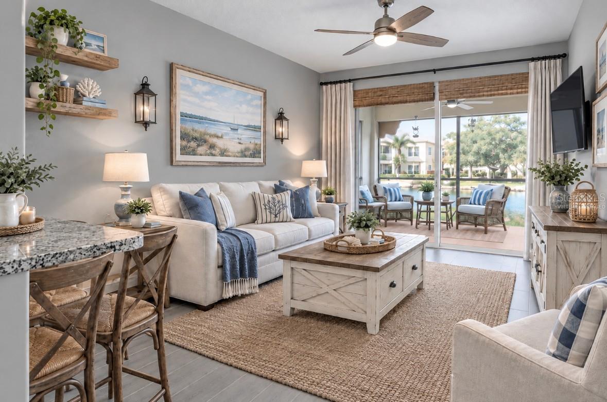 Virtually Staged Image - 4220 CENTRAL SARASOTA PKWY #1214, SARASOTA