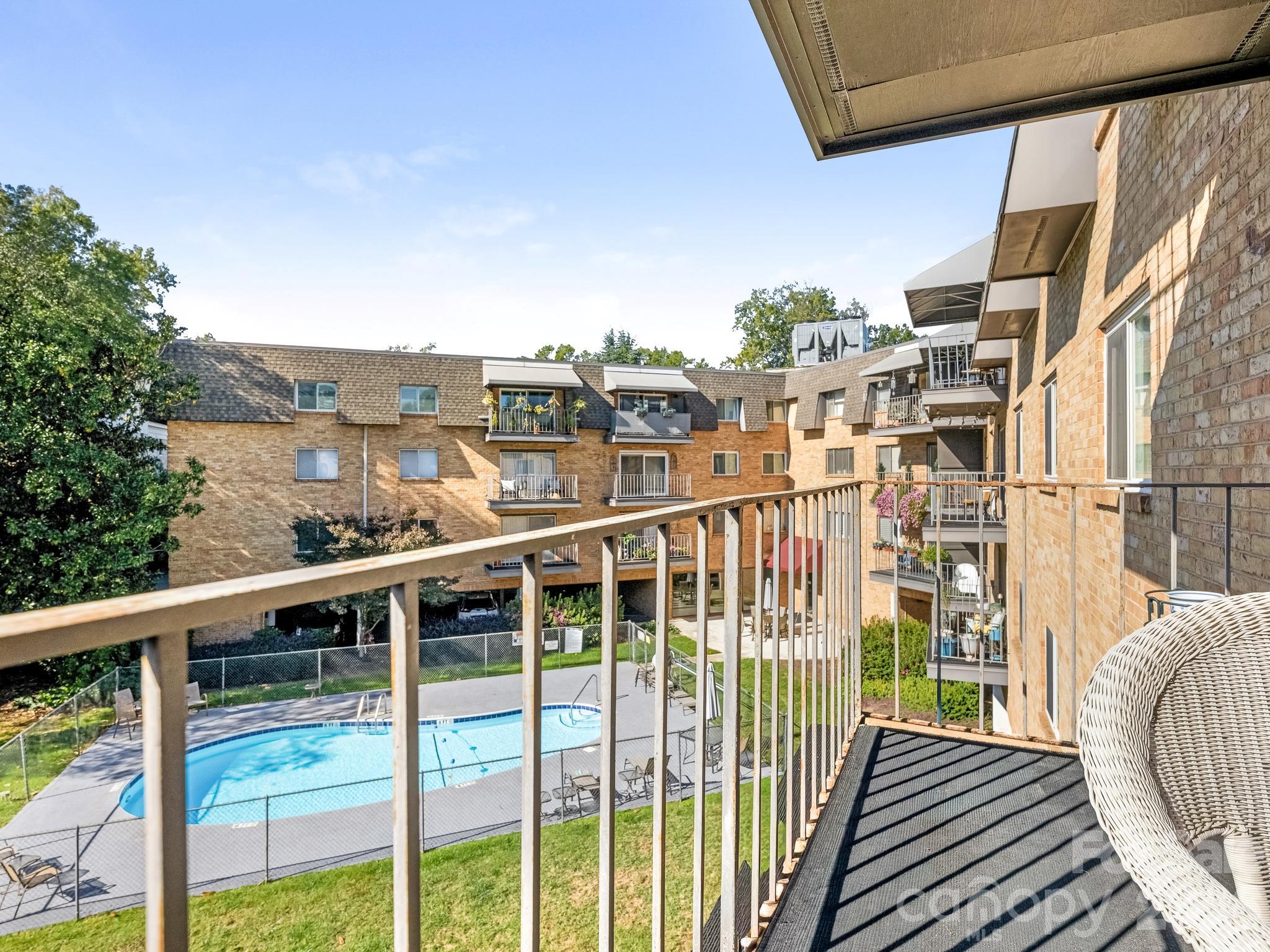 Balcony - 1323 Queens Road, Charlotte