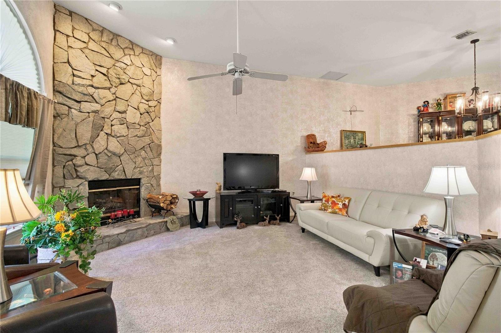 Downstairs Family Room - 13220 N BRANCH RD, SARASOTA