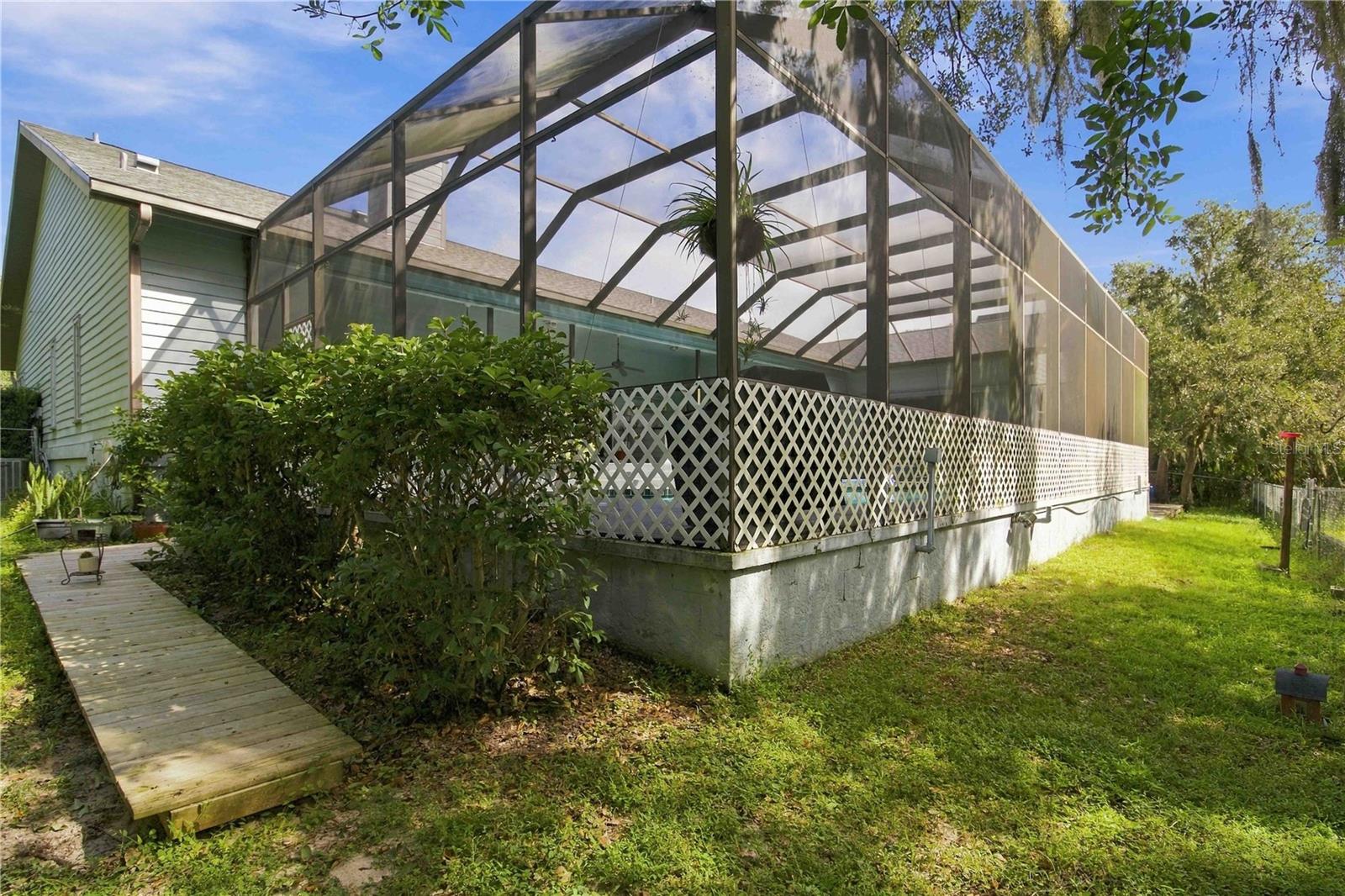 Back Yard - 13220 N BRANCH RD, SARASOTA