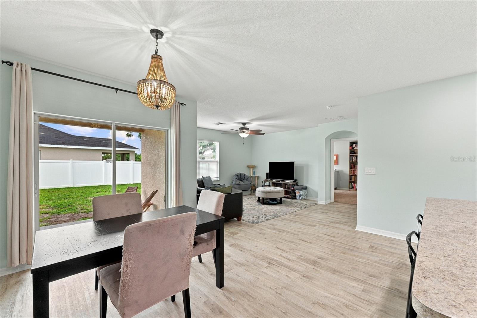Dining/living room areas - 5213 11TH ST E, BRADENTON