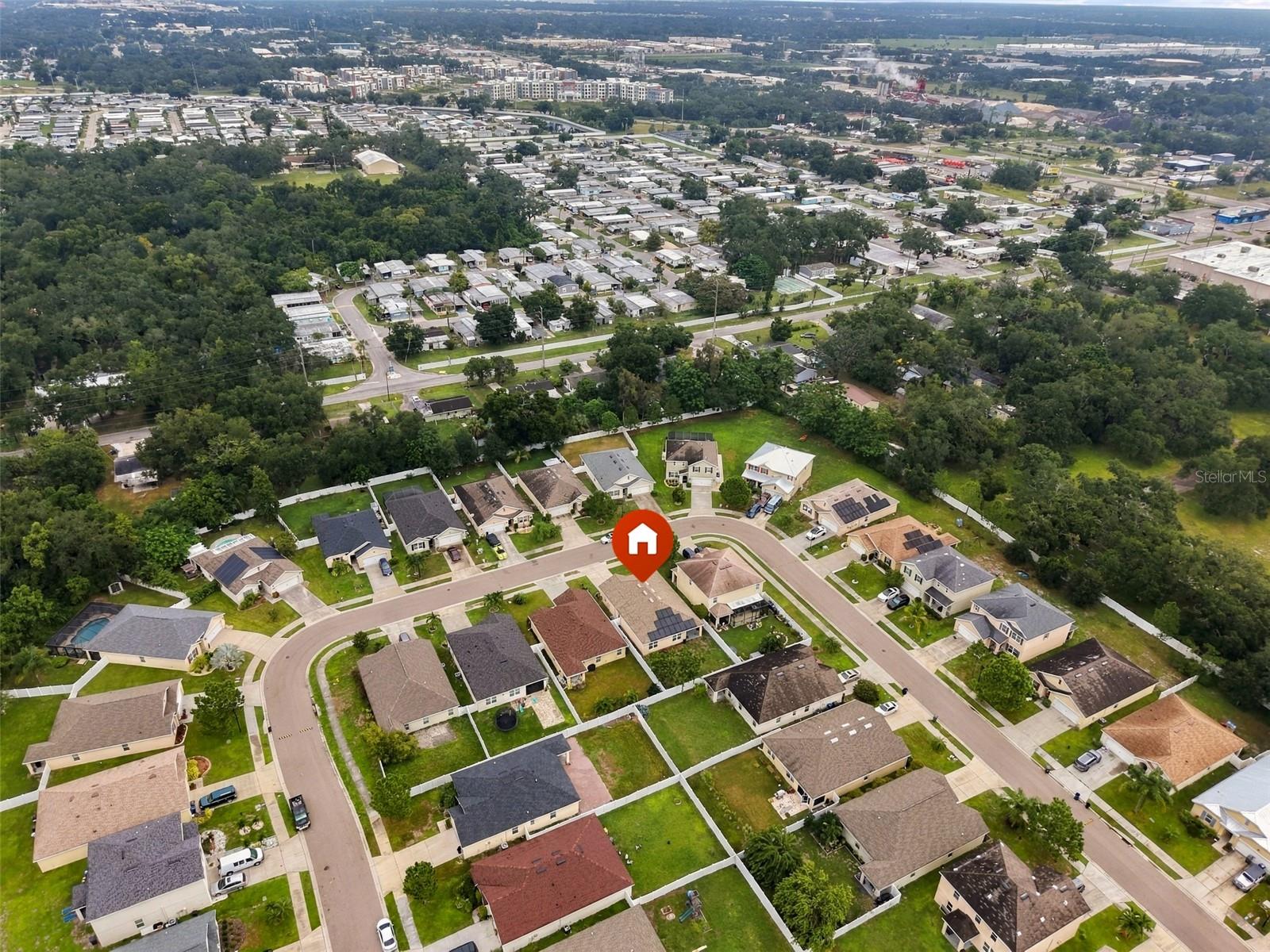 Aerial view - 5213 11TH ST E, BRADENTON