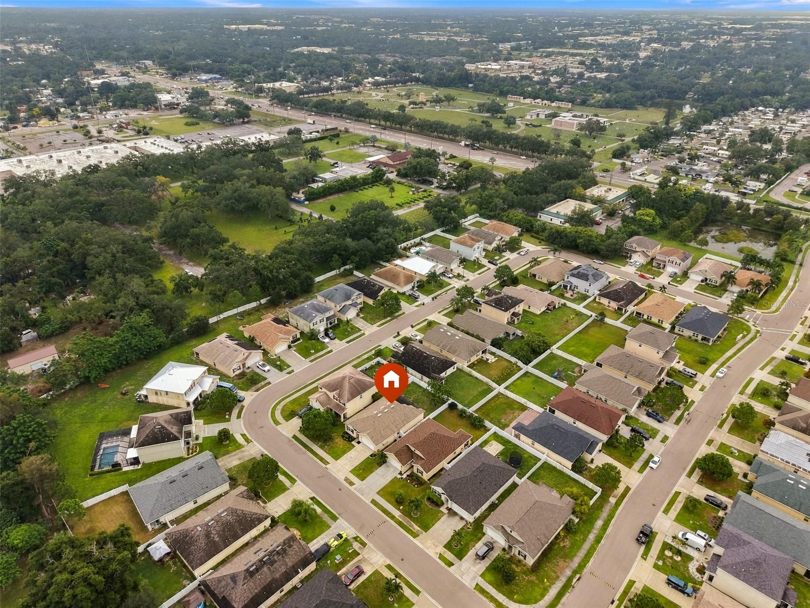 Aerial view - 5213 11TH ST E, BRADENTON