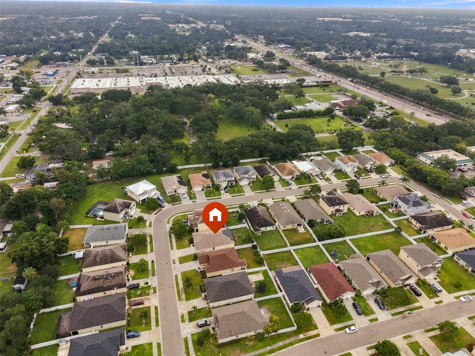 Aerial view - 5213 11TH ST E, BRADENTON