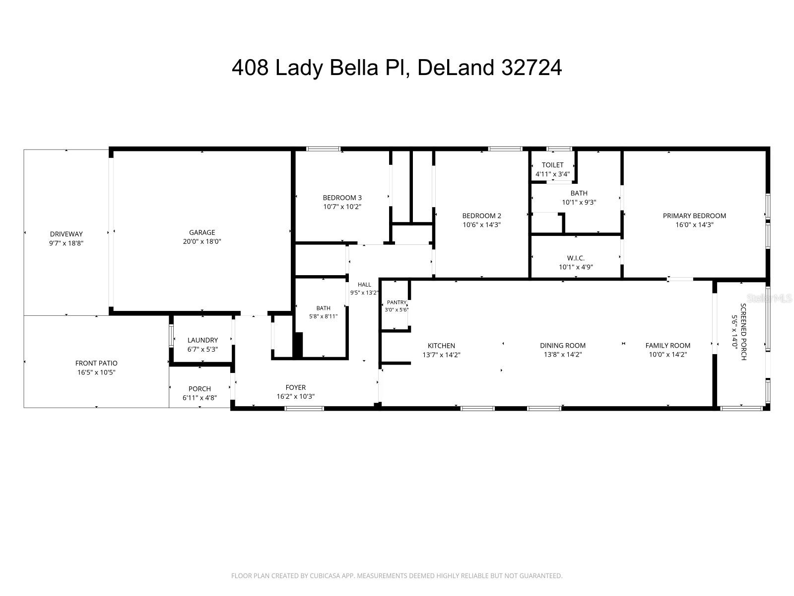 Single Family Residence at 408 LADY BELLA PL, DELAND, photo 67 of 67