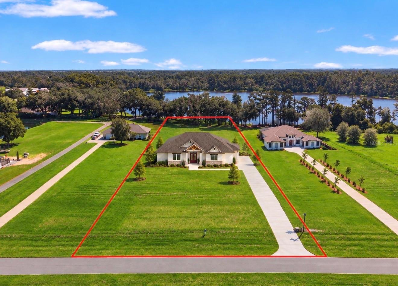 Rendering, may not be to scale - 5084 LAKESHORE RANCH ROAD, GROVELAND