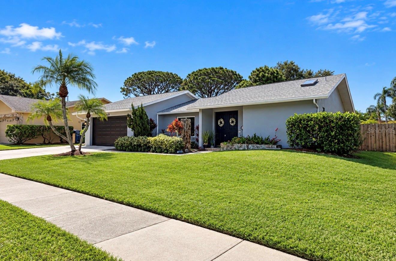 Lush yard - 9690 LEEWARD AVE, LARGO
