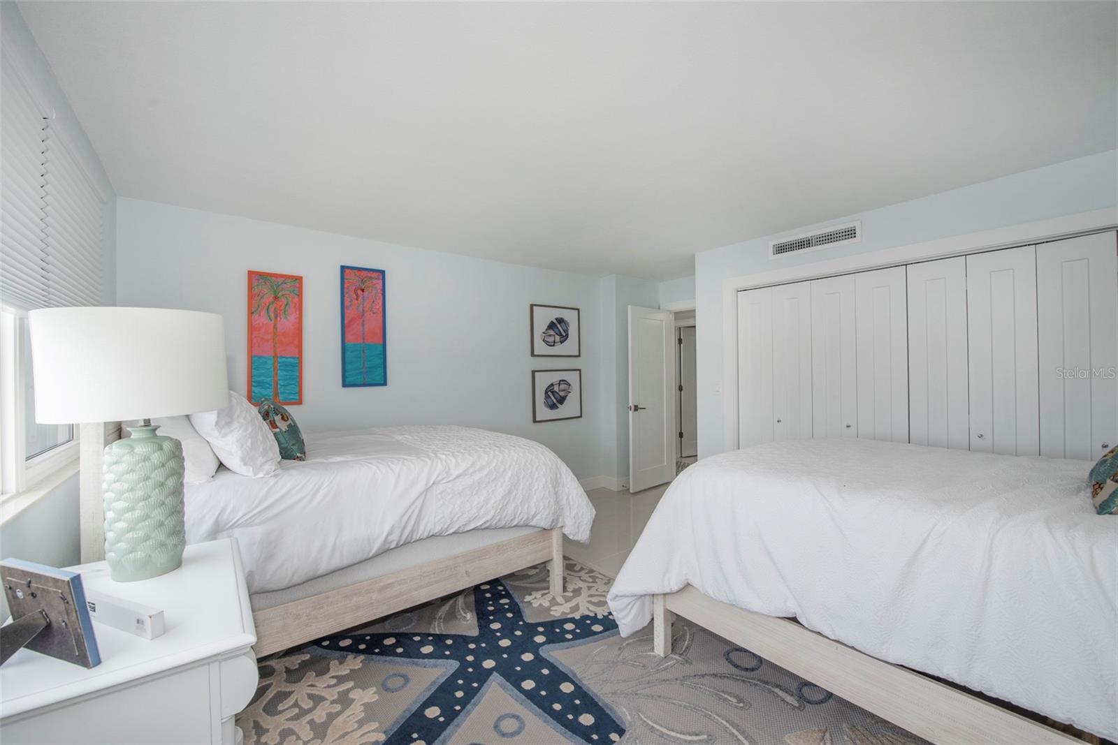 Bedroom II with full wall of views from windows - 675 S GULFVIEW BLVD #704, CLEARWATER