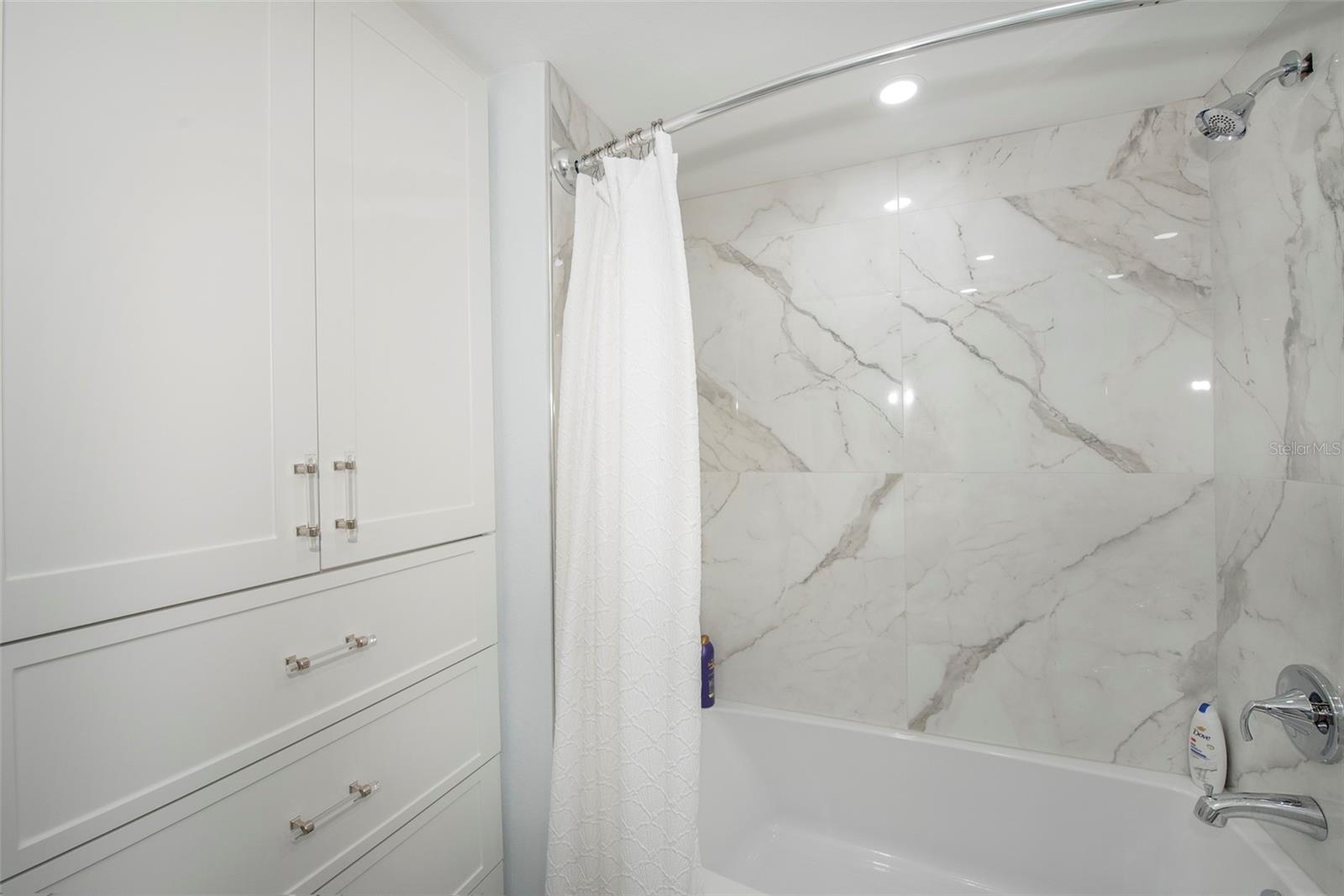 Bathroom II has full closet with drawers - 675 S GULFVIEW BLVD #704, CLEARWATER