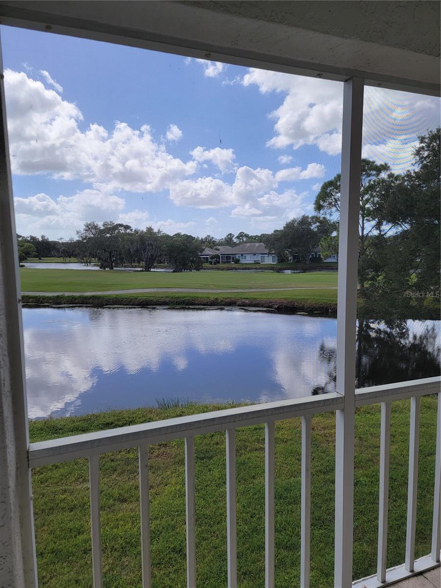 A peaceful place for morning coffee - 5654 SHEFFIELD GREENE CIR #28, SARASOTA