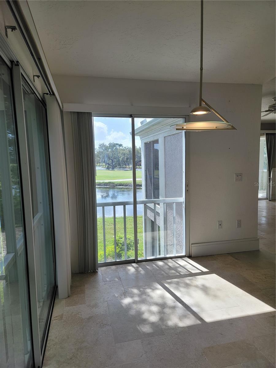 Dining area with a view! - 5654 SHEFFIELD GREENE CIR #28, SARASOTA