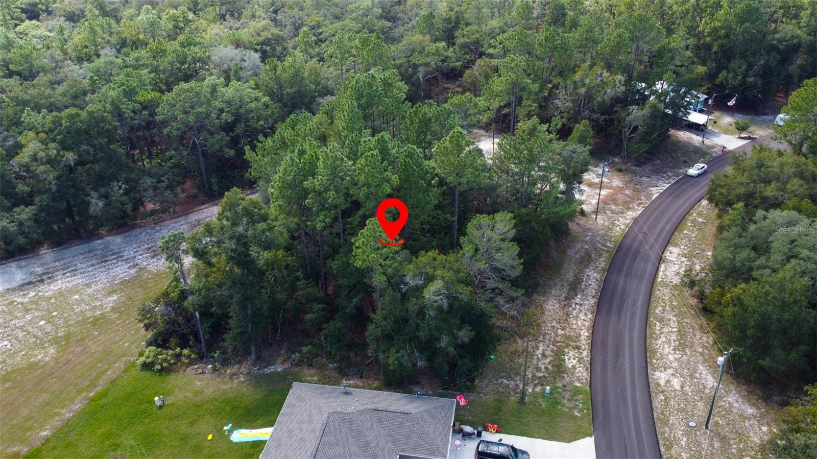 Aerial view for SEC 12 TWP 17 RGE 20 PLAT BOOK O PAGE 225 MARION OAKS UNIT 12 BLK 1426 LOT 7 - Lot 7 SW 89TH CIR, OCALA
