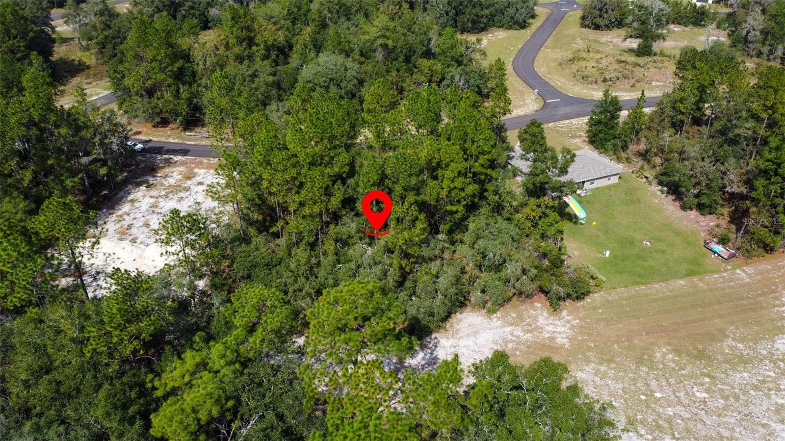 Aerial view for SEC 12 TWP 17 RGE 20 PLAT BOOK O PAGE 225 MARION OAKS UNIT 12 BLK 1426 LOT 7 - Lot 7 SW 89TH CIR, OCALA