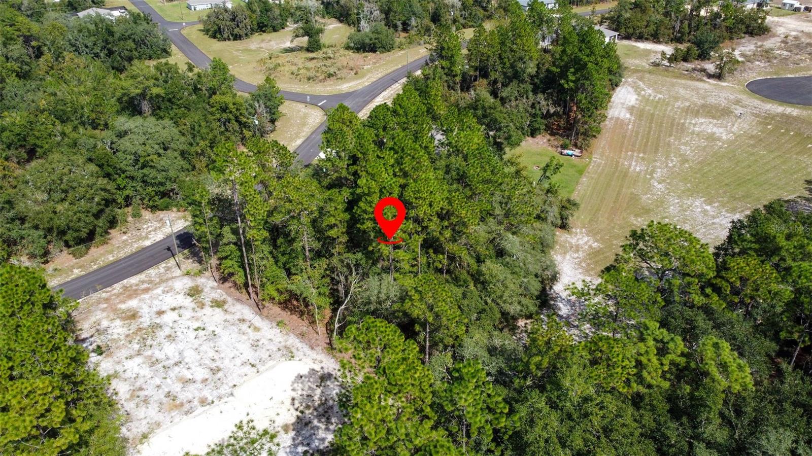 Aerial view for SEC 12 TWP 17 RGE 20 PLAT BOOK O PAGE 225 MARION OAKS UNIT 12 BLK 1426 LOT 7 - Lot 7 SW 89TH CIR, OCALA