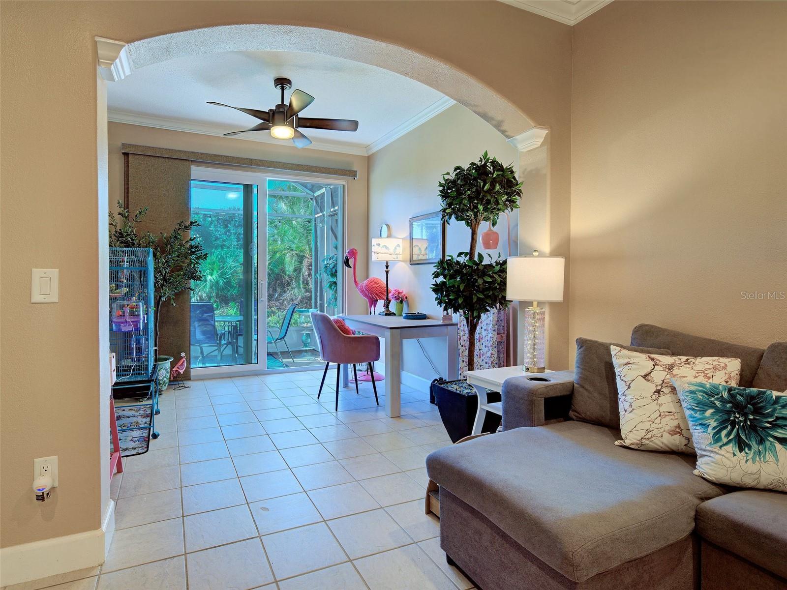 View of Preserve. - 668 BACK NINE DR, VENICE