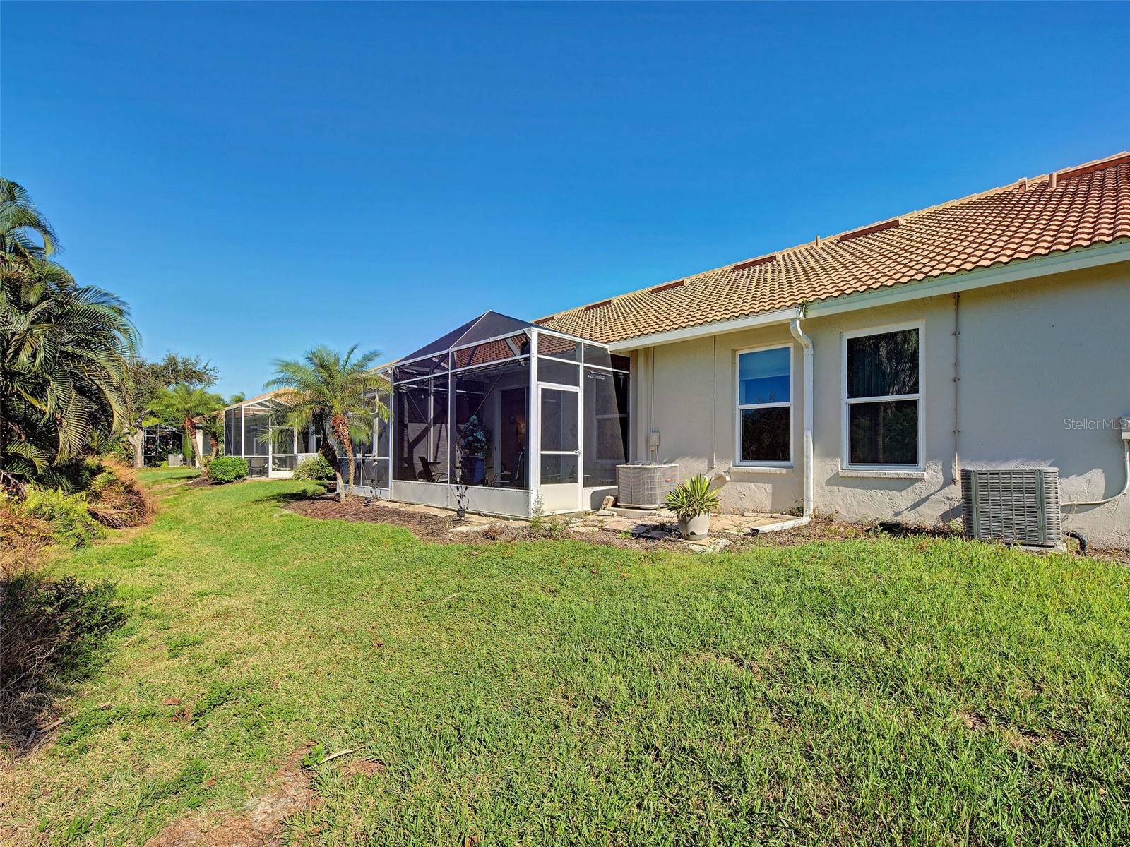 Private Screened Lanai with Preserve View. - 668 BACK NINE DR, VENICE