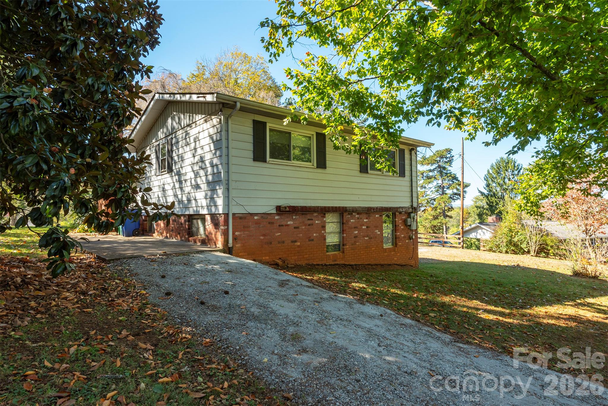 Back of property - 69 Alexander Road, Weaverville
